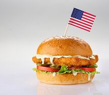 Kentucky Chicken Burger
