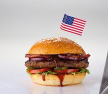 American Chef burger