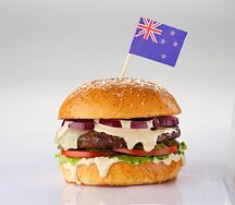 New Zealand Lamb Burger