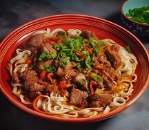 Мясной лагман