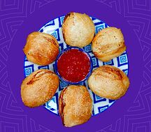 Самса с грибами и сыром