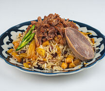 Плов с казы