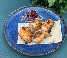 Шашлык из куриного мяса