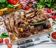 Мясное ассорти из ягнёнка