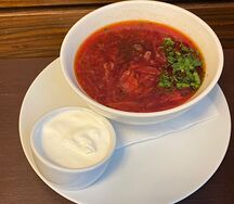 Борщ с говядиной