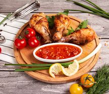 Шашлык из куриных бедер