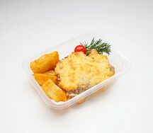 Свиная отбивная с сыром