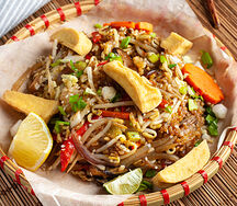 Wok с грибами