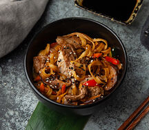 Wok со свининой