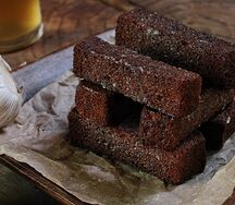 Гренки с чесноком
