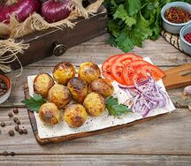 Картофель на мангале