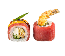 Ролл Тунец с темпурной креветкой