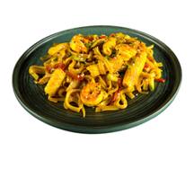 Лапша вок с морепродуктами