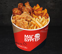 Баскет 6 крыльев и 4 стрипса