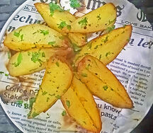 Картофель бейби с розмарином