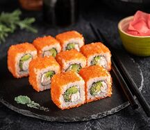 Калифорния с крабом