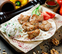 Шашлык из мякоти телятины