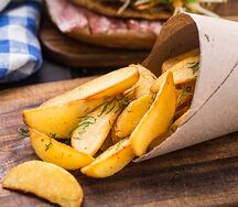 Картофель по-деревенски