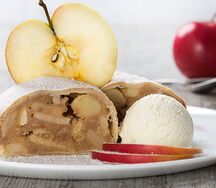 Штрудель яблочный