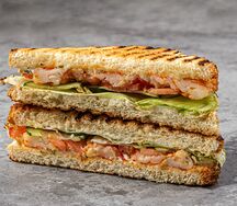 Сэндвич с креветками