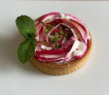 Тарт Сабле с ароматной вишневой начинкой