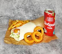 Чикен ролл комбо №1