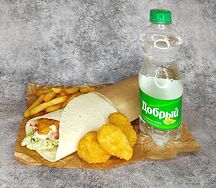 Чикен ролл Комбо №2