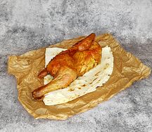 Курица гриль и тандырный лаваш