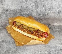 Хот-Дог Датский с говяжьей колбаской