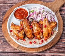 Шашлык из куриных крыльев