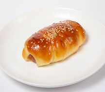 Сосиска в тесте с картошкой
