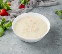 Овсяная каша с арахисовой пастой