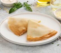 Блины с ветчиной и сыром