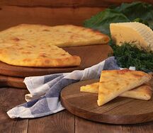 Осетинский пирог с картофелем и сыром