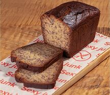 Порция бананового хлеба