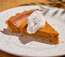 Тарт с соленой карамелью