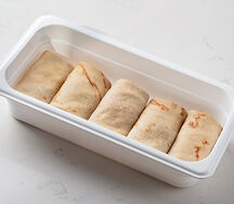 Блины с ветчиной и сыром