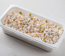 Оливье с ветчиной