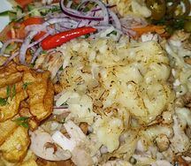 Шаверма на тарелка с моцареллой