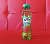 Холодный зеленый чай малина айсти