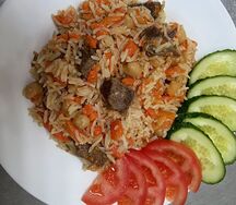 Плов с говядиной