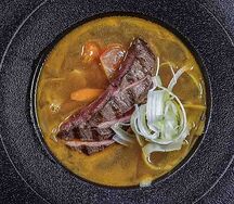 Суп из говядины с тмином