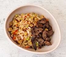 Рис с говядиной