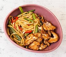 Удон со свининой