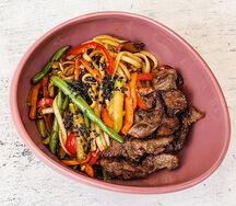 Удон с говядиной