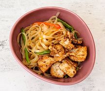 Рисовая лапша со свининой