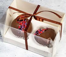 Шоколадные бомбочки. Набор из двух штук