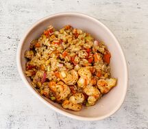 Рис с креветками