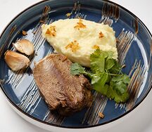 Язык говяжий на гриле