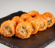 Спайси Калифорния с креветкой и крабом